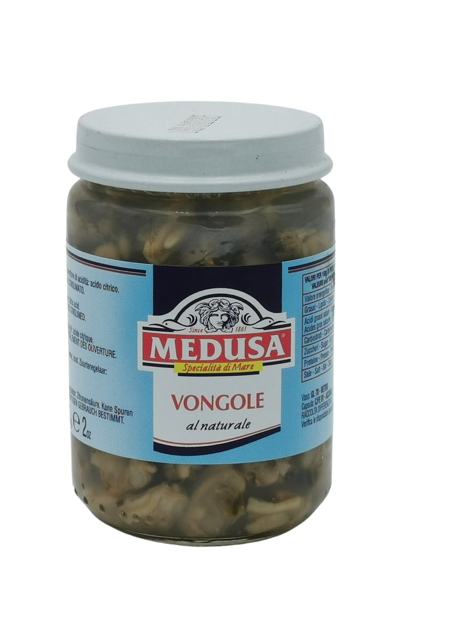 VONGOLE NATUREL BOCAL 130GR